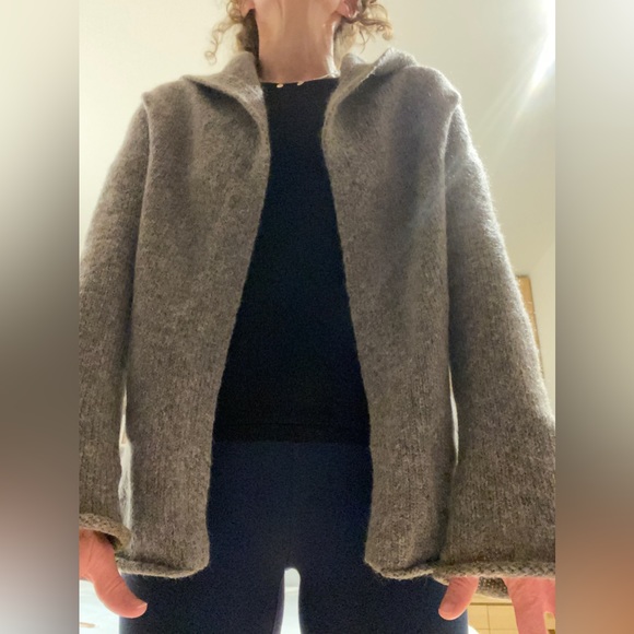 Eileen Fisher hooded cardigan -XS/S - Picture 5 of 8